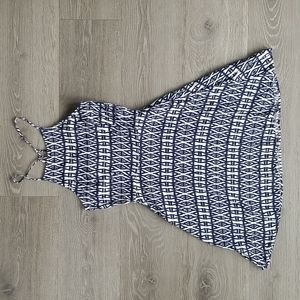 H&M Divided Navy and White Dress - 6